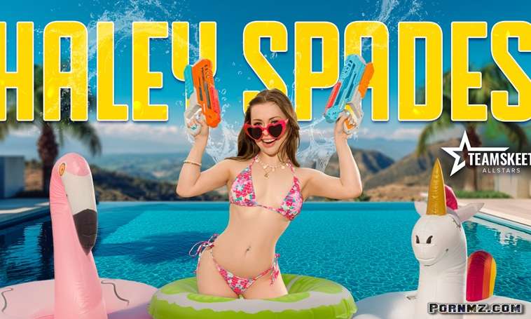TeamSkeetAllstars – March Spotlight – Haley Spades Gets Spring Break Ready with a Big Cock