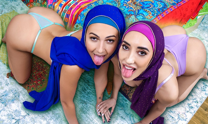 HijabHookup Mira Luv Chloe Amour – Cultural Assimilation Moms Tantric Sex Lessons